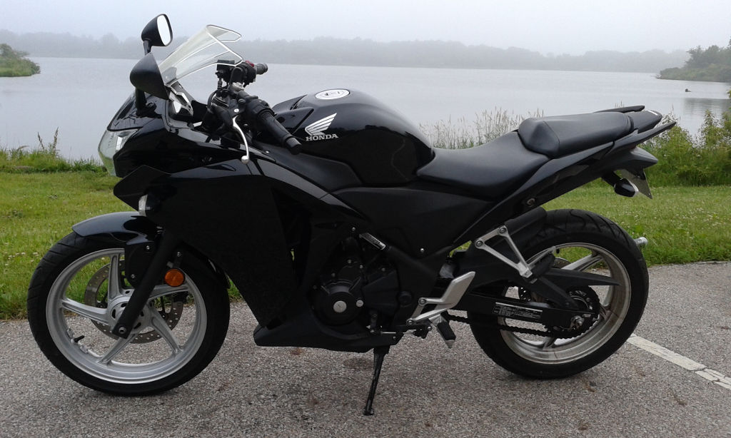 2011 Honda CBR250R @ Clark Lake Wildlife Area.